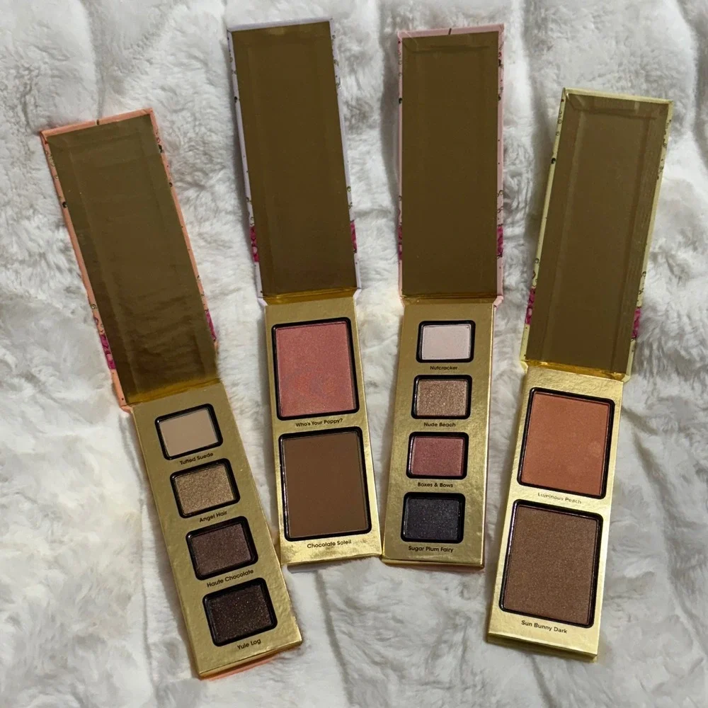 RARE Too Faced La Belle Carousel‎ Holiday Palettes - Lot of 4 Vintage Limited Ed